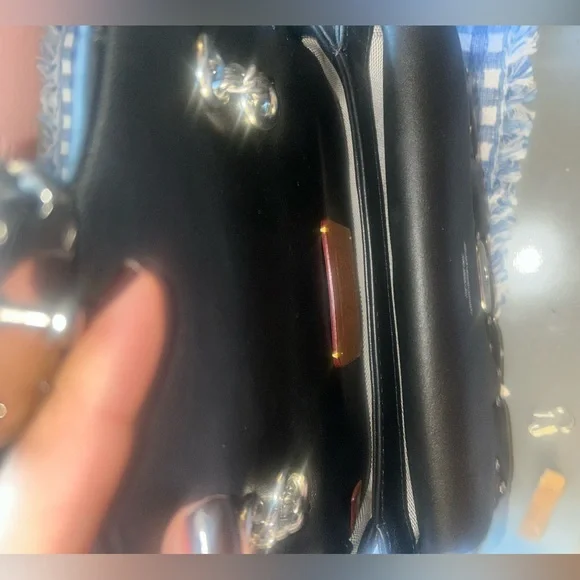 Coach Black Quilted Tabby 20 Chain Shoulder Bag - Picture 5 of 6